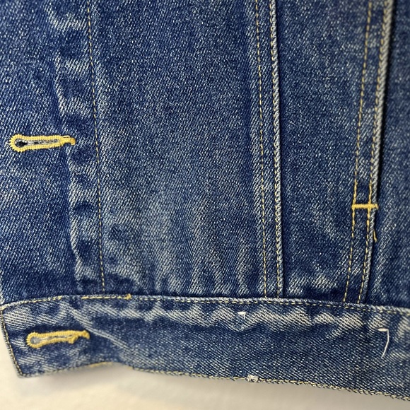 Vintage Y2K Postcard Patch Denim Jacket - Picture 14 of 16